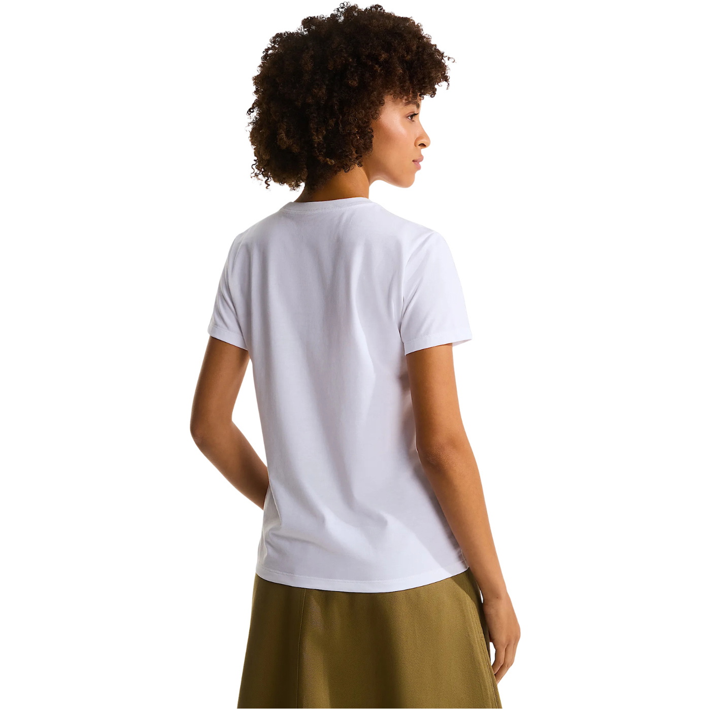 2026 The North Face Womens Evo Slim T-Shirt NF0A8FX7 - White